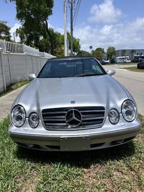 Silver 1999 Mercedes-Benz CLK-Class 320 Cabriolet