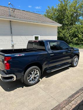 Blue 2021 Chevrolet Silverado 1500 LTZ