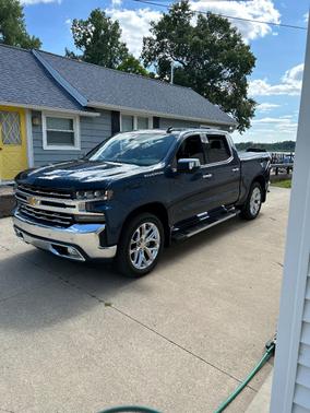 Blue 2021 Chevrolet Silverado 1500 LTZ