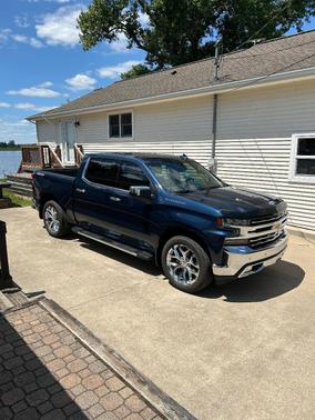 Blue 2021 Chevrolet Silverado 1500 LTZ