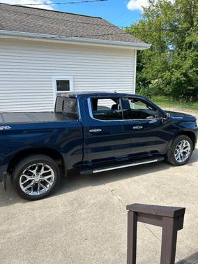 Blue 2021 Chevrolet Silverado 1500 LTZ