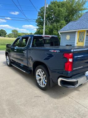 Blue 2021 Chevrolet Silverado 1500 LTZ