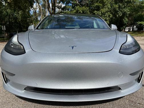 Silver 2018 Tesla Model 3 Long Range