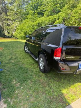 Black 2015 Nissan Armada SV