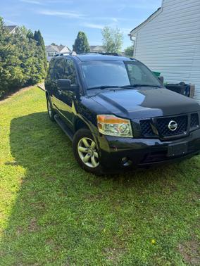 Black 2015 Nissan Armada SV
