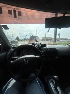 Black 2001 Honda Civic EX