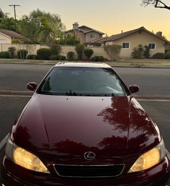 Red 1999 Lexus ES 300 Base