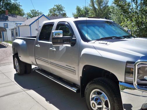 Silver 2011 Chevrolet Silverado 3500 LTZ