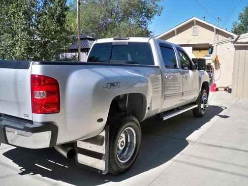 Silver 2011 Chevrolet Silverado 3500 LTZ