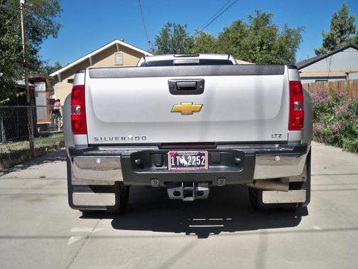 Silver 2011 Chevrolet Silverado 3500 LTZ