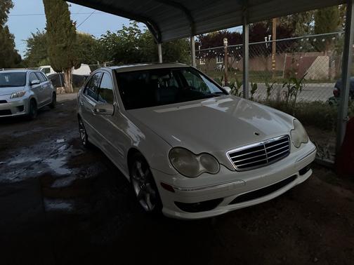 White 2007 Mercedes-Benz C-Class C230