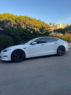 White 2023 Tesla Model S Base
