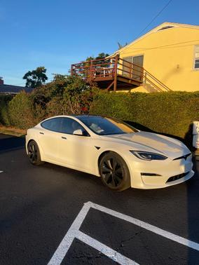 White 2023 Tesla Model S Base