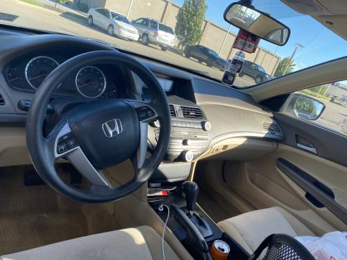 White 2010 Honda Accord LX
