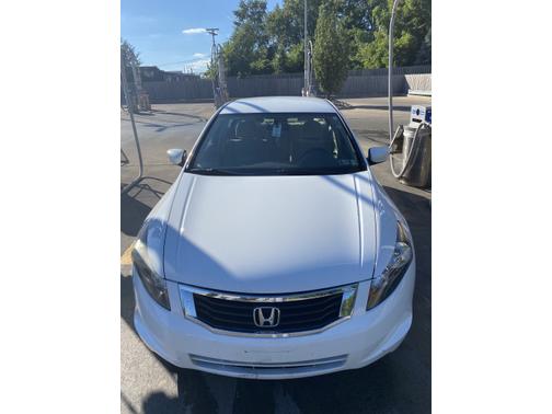White 2010 Honda Accord LX