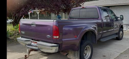 Purple 1999 Ford F-350 XLT Crew Cab Super Duty DRW