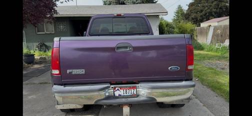 Purple 1999 Ford F-350 XLT Crew Cab Super Duty DRW