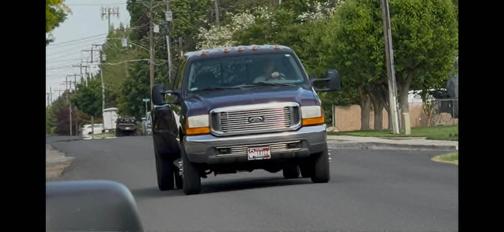Purple 1999 Ford F-350 XLT Crew Cab Super Duty DRW