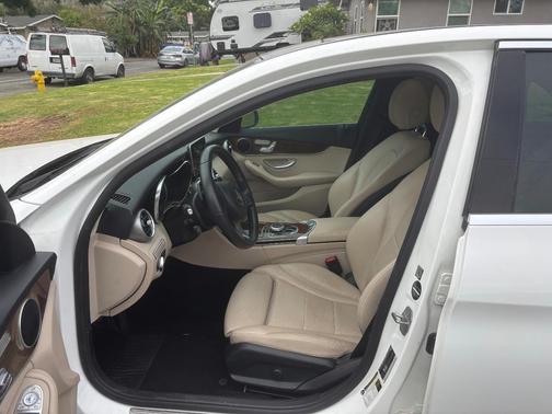 White 2017 Mercedes-Benz C-Class C 300