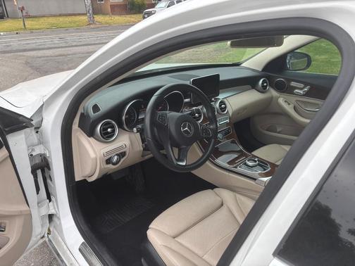 White 2017 Mercedes-Benz C-Class C 300