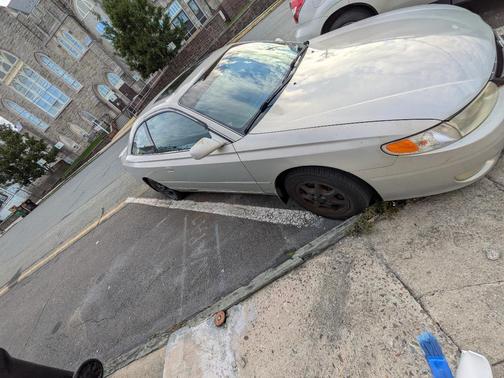 Beige 2001 Toyota Camry Solara SE