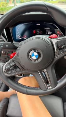 Blue 2023 BMW M4 Competition xDrive
