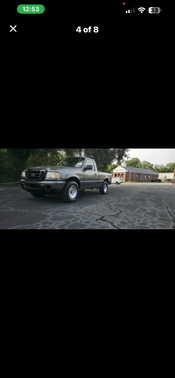 Gray 2008 Ford Ranger XLT