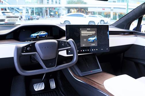 Blue 2022 Tesla Model X Long Range