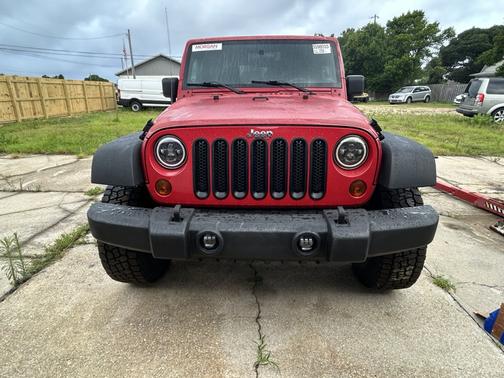 Red 2009 Jeep Wrangler X