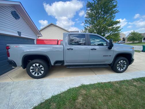 Gray 2024 Chevrolet Silverado 2500 Custom
