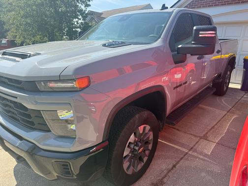 Gray 2024 Chevrolet Silverado 2500 Custom