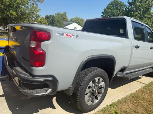 Gray 2024 Chevrolet Silverado 2500 Custom