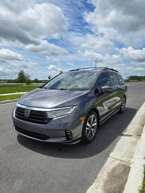 Gray 2022 Honda Odyssey Touring