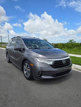 Gray 2022 Honda Odyssey Touring