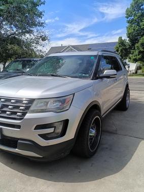 Gray 2016 Ford Explorer Limited