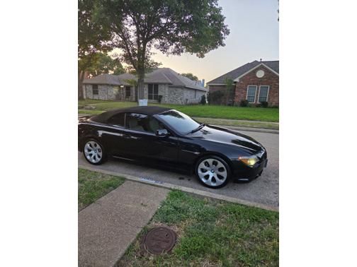Black 2006 BMW 650 i