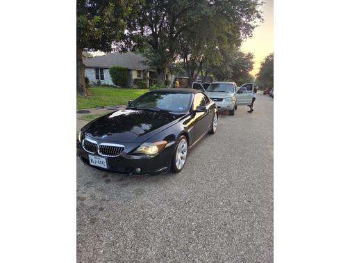 Black 2006 BMW 650 i