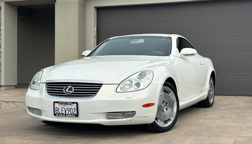 White 2002 Lexus SC 430 Base