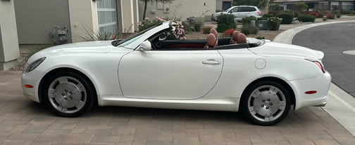 White 2002 Lexus SC 430 Base