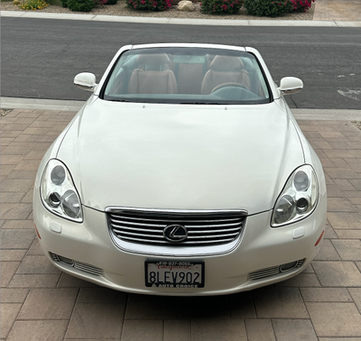 White 2002 Lexus SC 430 Base