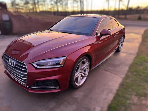 Red 2019 Audi A5 2.0T Premium Plus