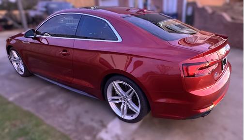 Red 2019 Audi A5 2.0T Premium Plus