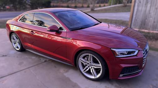 Red 2019 Audi A5 2.0T Premium Plus