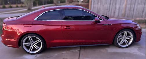 Red 2019 Audi A5 2.0T Premium Plus