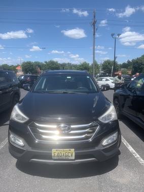 Black 2016 Hyundai Santa Fe Sport 2.4L