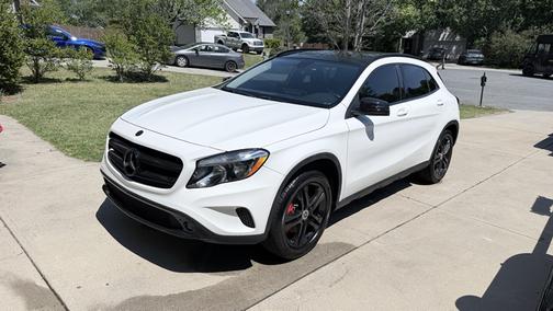 White 2015 Mercedes-Benz GLA-Class GLA 250