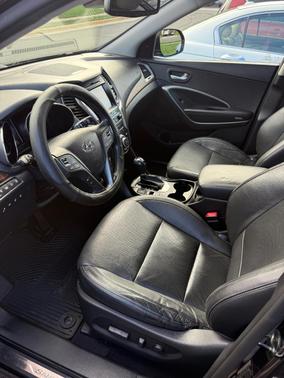 Black 2017 Hyundai SANTA FE Limited Ultimate