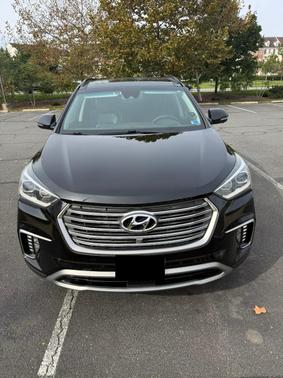 Black 2017 Hyundai SANTA FE Limited Ultimate