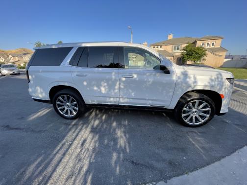 White 2021 Cadillac Escalade Premium Luxury Platinum