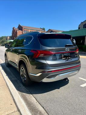 Gray 2023 Hyundai SANTA FE HEV SEL Premium